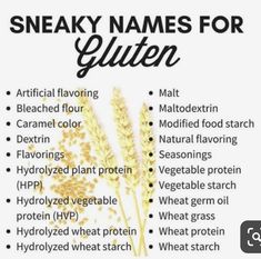 Celiac Diet, Gluten Free Food List, Gluten Free Info, Silent Killer, Cookies Gluten Free, Going Gluten Free, Gluten Sensitivity