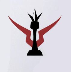 the logo for an upcoming video game is shown in black and red on a white background