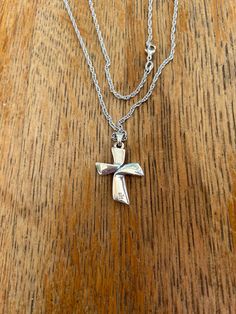 James Avery Sterling Silver Cross Pendant and Chain Necklace, 18" Sterling Silver Cross Pendant, Athens Ga, Silver Cross Pendant, James Avery, Sterling Silver Cross, Silver Cross, Cross Pendant, Athens, Pendant Necklaces