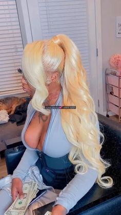 Future Hairstyles, Barbie Ponytail, Barbie Hair, Hair Ponytail Styles, Hair Laid, Dope Hairstyles, Ponytail Styles, Hair Life, Baddie Hairstyles