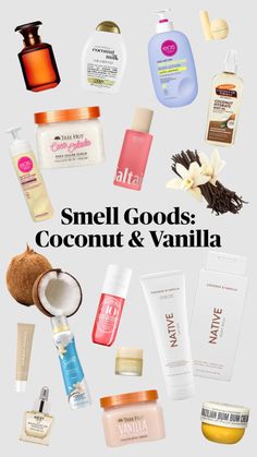 Smell Good Coconut, Smell Goods, Smell Good, S S, Vanilla, Coconut, Led