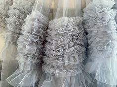 Soft tulle ruffle fabric, puffy cake dress fabric, dust blue ruffles for dress and costume Gorgeous lace fabric ,perfect for wedding dress, curtain, party apparel etc. If you purchase more ,you will get an uncut piece. * Wholesale acceptable ! Check more amazing laces in my shops: http://www.etsy.com/shop/QFabrics?ref=si_shop Thank for shopping and have a nice day forever ! ------------------------------------------------------ ---------------------------------------------------------------- --- Ruffled Tulle Fabric For Wedding, Ruffled Tulle Fabric For Party, Wedding Tulle Fabric With Ruffles, Party Tulle Fabric With Ruffles, Elegant Summer Ruffled Tulle Fabric, White Tulle Fabric With Ruffles, White Organza Tulle Fabric With Ruffles, White Ruffled Tulle Fabric, Pink Ruffled Tulle Fabric