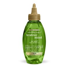 Help remove buildup with a burst of freshness with this tea tree & mint dry scalp treatment Blended with peppermint, tea tree oil & witch hazel, it invigorates the senses while removing residue MINTY REFRESH AND RESET: This 4 ounce bottle of OGX Extra Strength Refreshing plus Teatree Mint Dry Scalp Treatment helps remove residue from hair and scalp without stripping strands TINGLING SCALP SENSATION: Ideal for all hair texture and moisture types, the nourishing dry scalp treatment features a lightweight blend that removes buildup while leaving the scalp feeling balanced and healthy, and hair looking shiny and hydrated HAIR CARE INSPIRED BY NATURE: The unique formula of this non-medicated scalp solution is infused with tea tree oil to invigorate the scalp, peppermint extract to awaken the se Hair Softener, Cherub Tattoo, Scar Remover, Acne Scar, Hair Wash, Pattern Baldness, Scalp Oil, Glow Skin, Hair Treatments