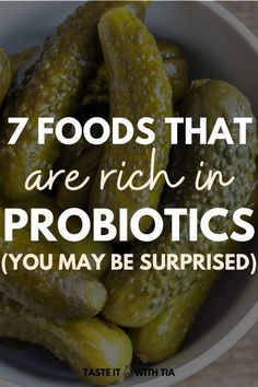 Looking to improve your gut health by eating more probiotic foods? These foods are natural and some are even vegan. Check out the list of the best probiotics foods that are high in probiotics and see how your health improved! Improve your digestion with probiotics. #probiotics #guthealth #digestivehealth #probiotic Natural Probiotic Foods, Best Probiotic Foods, Vegan Probiotics, Fermented Cabbage, Natural Probiotics, Probiotic Foods