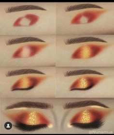 Dramatic Eye Makeup Tutorial, Warm Eyeshadow Palette, 2022 Makeup, Warm Eyeshadow, Eye Colours, Mekap Mata, Blue Eyes Pop, Eyeshadow Ideas, Awesome Makeup