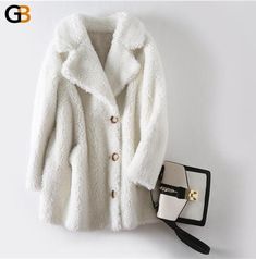 Enrich your shopping list wisely at GeraldBlack.com. Warm Sheep Shearling Coat Female Winter Women's Fur Coat Casual Wool Jacket Women Korean Style #jackets #ladiesjackets #Womenjackets #fashionjackets #chicjackets #jacketsale #jacketshop #jacketseason #Womensjackets #jacketstyle Wool Jackets Women, Office Fashion Women, Lady Style, Fur Coats Women, Go Girl, Women's Hats, Shearling Coat, Winter Weather, Fur Coats