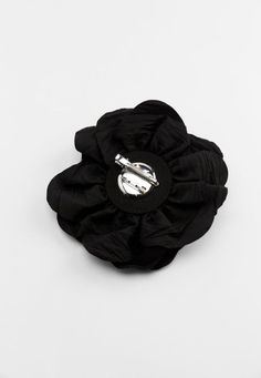 Brooch and hair clip shaped like a flower. Features safety pin to be worn as a brooch and hair clip. Viviane Westwood, Pretty When I Cry, I Hate Men, Medical Instruments, Hate Men, Safety Pin, Flower Brooch, A Flower, Hair Clip