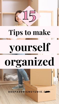 15 tips to make yourself organized Life Organization Tips, Get Your Life Organized, Organize Life, Take Charge Of Your Life, Super Organized, Organized Life, Growth Quotes