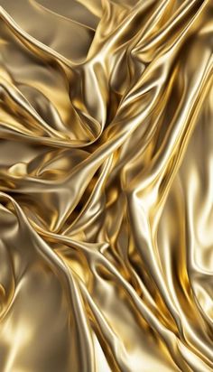 an image of gold fabric that is very shiny