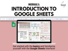 a laptop computer sitting on top of a desk next to a monitor with google sheets