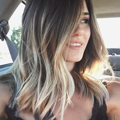 Ombre Hairstyles, Balayage Hairstyles, Hair Color Light Brown, Platinum Blonde Hair, Ombre Hair Color, Hair Color Balayage, Balayage Highlights, Hair Envy