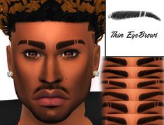 Sims 4 Hair Male, Pearl Pins, Sims 4 Tattoos, Die Sims 4, Sims 4 Black Hair, Sims 4 Traits, Sims 4 Cc Kids Clothing