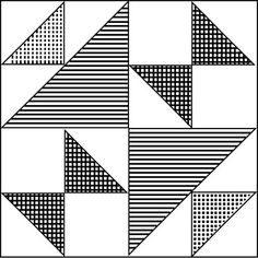 a black and white pattern with lines on it