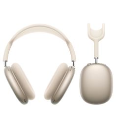 the beats by dr dre headphones are shown in two different colors and sizes