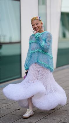 Knitted Street Style, Sheer Trend, Scandi Fashion, Trendy Fall Fashion, Thrift Flips, Copenhagen Fashion, Bold Accessories, Copenhagen Style, Copenhagen Fashion Week