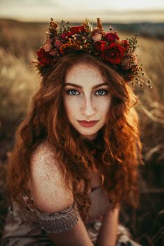 Handmade wedding half flower wreath in red colours. It is made of preserved and textile/artificial flowers, leaves, wire, floristic ribbon and other trinkets used for arranging :) Boho style. The half wreath is a bit fragile and due to the material used is not suitable for allergy sufferers. Photo: Lucia Trnavszká/ Lucy photography We can make you other matching accessories. All the items in my shop are customisable according to your needs. You can find more of my products in my shop: https://ww Hair Crown Wedding, Bridal Hair Crown, Crown For Bride, Fall Flower Crown, Half Wreath, Red Rose Wedding, Hair Crown, Floral Hair Combs, Crown Wedding