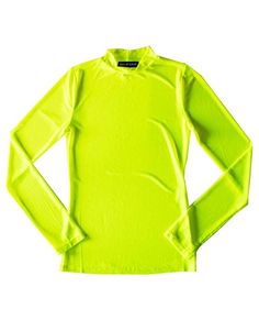 Runner Island Womens Neon Yellow Mesh Workout Top Long Sleeve Mock Turtleneck Sexy Gym Swim Coverup at Amazon Women’s Clothing store Mesh Workout Top, Swimsuit Workout, Long Sleeve Workout Top, Athletic Swimwear, Wednesday Motivation, Long Sleeve Workout, Mesh Long Sleeve, Running Clothes, Swimsuit Cover