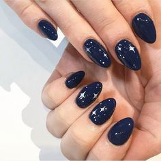 Blue Christmas Nails, Nail Art Noel, Witchy Nails, Galaxy Nails, Smink Inspiration, Her Nails