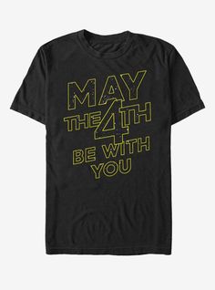 Star Wars Apparel, Star Wars A New Hope, Happy Star Wars Day, Stars Graphic, May The Fourth Be With You, Cricut Shirts, May The Fourth, Kid Parties, Stars Wars