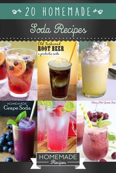 the ultimate guide to homemade soda recipes