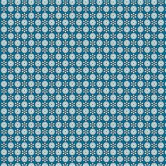 a blue and white background with small circles on the bottom, in various sizes and colors