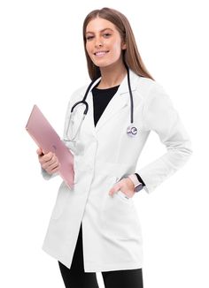 PRICES MAY VARY. FIT & STYLE: Classic Fit, Center Back Length 32" in Size M. POCKETS: 2 Front Pockets, Layered Patch Pocket & Bonus Interior Pocket. FEATURES: Front & Back Princess Seams, Double Stitched Seams & Kick Pleat. PROFESSIONAL: This Lab Coat is Perfect For Any Nurse, Doctor & More! MATERIAL: Sturdy Material is Ideal for any Medical Work Environment. About Us:
 Adar has been in the Medical Uniforms industry since 1971. We have over 45 years of experience in providing top of the line Med Medical Gifts, Lab Coats, Safety Clothing, Surgical Hats, Medical Uniforms, Fashion Mask, Fit Back, Kick Pleat, Princess Seam