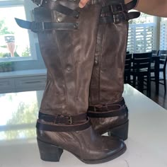 Great Condition, Size 8 Cozy Clothing, Accessory Inspo, Freebird By Steven, Cozy Outfit, Winter Style, Dream Wardrobe, Shoes Heels Boots, Sock Shoes, Types Of Shoes