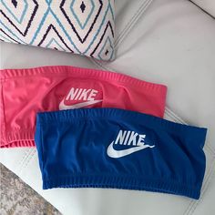 Nike Bando Tops Stretchy Size Small Could Fit A M Alcohol Aesthetic, Top Nike, Girly Accessories, Nike Pink, Blue Nike, Aesthetic Outfit, Nike Outfits, Disney Outfits, Swag Outfits