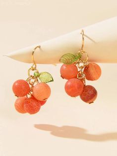 Ankle Bracelets Diy, Pastel Earrings, Fruit Jewelry, Food Jewelry, Funky Jewelry, Pin Jewelry, Jewelry Inspo, Pretty Jewellery, Diy Earrings