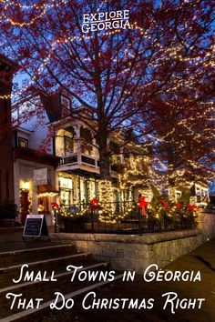 the holiday light puzzle is displayed in front of a house with christmas lights on it