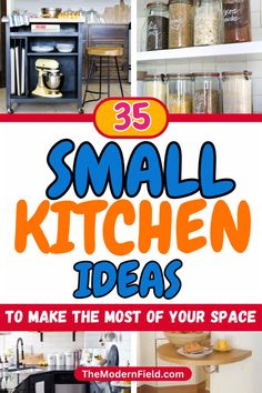 small kitchen ideas to make the most of your space in this post - it - yourself guide