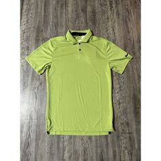 Rare Nike Polo Shirt Men Size M Green Dri-Fit Golf Dh0818-332 Custom Athlete Brand New With Tags 100% Authentic Please Message With Any Questions Or Concerns. Moisture-wicking Green Golf Top, Green Sporty Polo Shirt For Sports Events, Sporty Green Polo Shirt For Sports Events, Nike Fitted Sports Shirt, Nike Fitted Shirt For Sports, Nike Sporty Moisture-wicking Shirt, Sporty Green Golf T-shirt, Fitted Nike Sports Shirt, Green Short Sleeve Polo Shirt For Sports