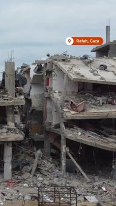 (1) Drone footage shows Rafah destruction - YouTube