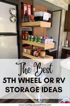 the best 5th wheel or rv storage ideas for small spaces in your home and family