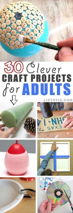 there are many craft projects for adults to make