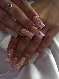 Blue Nails Gel Spring House, Nails Easy, Girly Acrylic Nails, French Tip Acrylic Nails, Short Square Acrylic Nails, Acrylic Nails Coffin Pink, Nails Spring, Nails 2023, Acrylic Nails Coffin Short