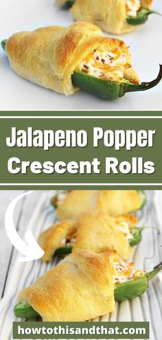 jalapeno popper crescent rolls are the perfect appetizer for any party