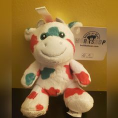 a stuffed animal that looks like a giraffe