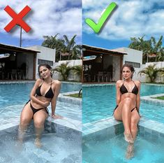 Beach Photo Inspiration, Pool Poses, Pool Photography, Poses Women, Shotting Photo