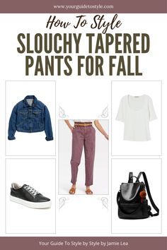 How to Style Slouchy Tapered Pants, What to Wear For Fall Trends, What to Wear With Slouchy Tapered Pants, How to Style Loose Pants, How to Style Baggy Pants, Casual Outfit Ideas With Slouchy Tapered Pants, Dressy Outfit Ideas With Slouchy Tapered Pants, What to Wear, How to Dress, How to Style Fall Trends, Trends Any Woman Can Wear, Simple Outfit Ideas For Fall, Style Subscription, YouTube Channel, YouTube Video, Outfit Ideas, Fall and Winter Fashion, Style by Jamie Lea, Your Guide To Style Video Outfit Ideas, Dressy Outfit Ideas, Style Baggy Pants, Pants Casual Outfit, Simple Outfit Ideas, Outfit Ideas For Fall, At Home Outfits, Fall And Winter Fashion, Dressy Outfit