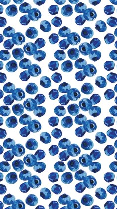 blue watercolor dots on white background