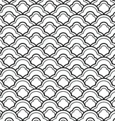 an abstract black and white background with wavy lines in the form of waves or clouds