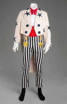 Uncle Sam Costume, Pierrot Clown, Philadelphia Museum Of Art, Uncle Sam, Stars And Stripes, Fantasy Fashion, Historical Fashion