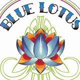 the blue lotus logo is shown here