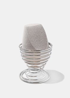 This Wonder Blender Holder perfectly holds your sponge while it's drying or not in use! A perfect accent to add to your makeup table. This keeps the sponge from touching dirty surfaces and keeps it in an upright position while drying! (Wonder Blender sponge not included.) Beauty Blender Holder, Shop Miss A, Blender Sponge, Nails Health, Makeup Table, Skin Nails, Hair Skin Nails, Beauty Blender, Silver Shop