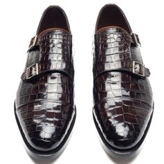 Crocodile Loafers, Santoni Shoes, Alligator Shoes, Alligator Crocodile, Shoes Uk, Alligator, The Man, Dark Brown, Loafers