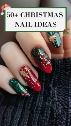 Warning: These 50 Christmas Nails May Cause Excessive Compliments!! 🎄💅 Get into the holiday spirit with these stunning Christmas Nails that will have everyone talking! From Christmas Gel Nails to Christmas Nails Acrylic, there's something for every festive look. Try Cute Christmas Nails or go bold with Red Christmas Nails for that perfect holiday vibe. 🎅✨ Need something quick? Check out Stick On Nails or add some sparkle with Nail Art Noel. These Xmas Nails and Christmas Nail Designs will get... Santa Call, Nails May, Cute Christmas Nails, Christmas Gel Nails, Christmas Nails Acrylic, 50 Christmas