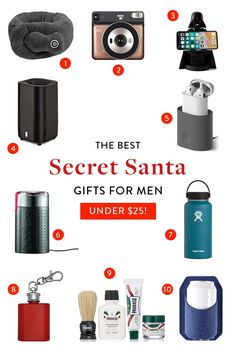 the best secret santa gifts for men under $ 25