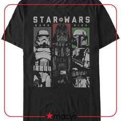 in stock Star Wars T Shirts, Star Wars Design, Geek Clothes, Star Wars T Shirt, Star Wars Men, Star Wars Outfits, Tshirt Design Men, Retro Graphic Tees, Star Wars Tshirt