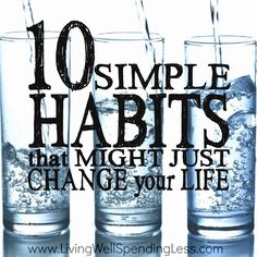 hjhhhaa Daily Habits, Good Habits, Healthy Living Tips, Living Well, Change Your Life, Healthy Tips, Good Advice, Things To Know, Get Healthy